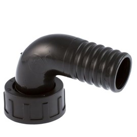 Poly Hosetail 1" BSP Female Elbow to 25 mm hosetail