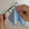 1 Pack Microfiber Glass Cleaning Cloth, 30x30 cm Lint Free,