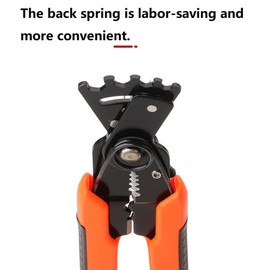 YEHEI 5-in-1 Wire Stripper, Multifunctional Wire Bending Pliers, Electrician Bending Tool, Wire Stripping Artifact, Electric Box, Durable, Easy to Use