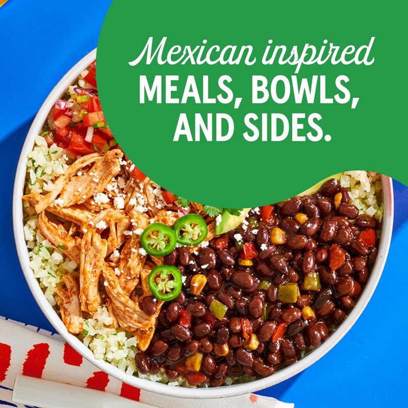 BUSH'S BEST 15.1 oz Canned Taco Fiesta Black Beans, Source