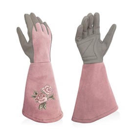 Intra-FIT Gardening Gloves with Long Sleeves, Durable Rose Garden Gloves Protect Palm & Forearm for Digging Planting Pruning