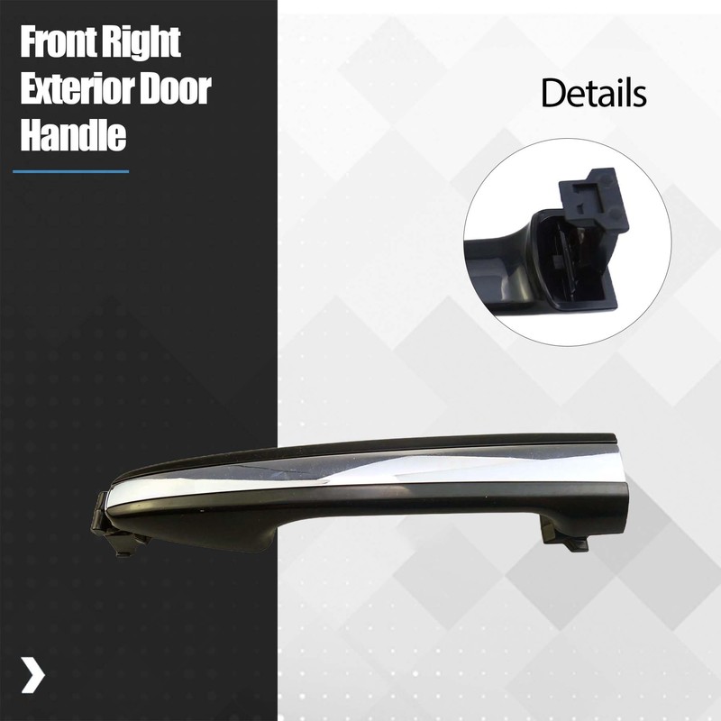 KMBNTU Front Right Exterior Door Handle Compatible with Toyota Avalon
