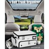 Golf Trunk Organizer, Waterproof Car Golf Locker with Separate Ventilated