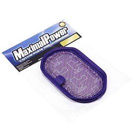 MaximalPower Replacement Filter for Dyson Vacuums DC30 DC31 DC34 DC35 DC44 DC45 DC56 | Works with Dyson Canister, Bagless Cordless, Animal, Handheld & More (4 Pack Filter & Small Brush)