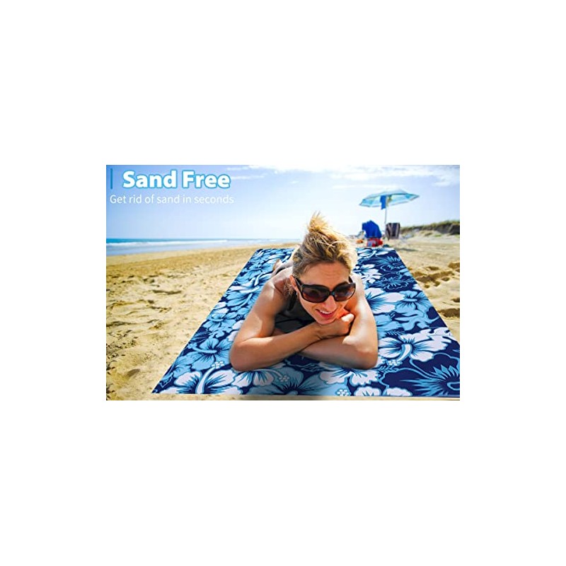 TwoYek Extra Large Microfiber Beach Towels - 6 Pack