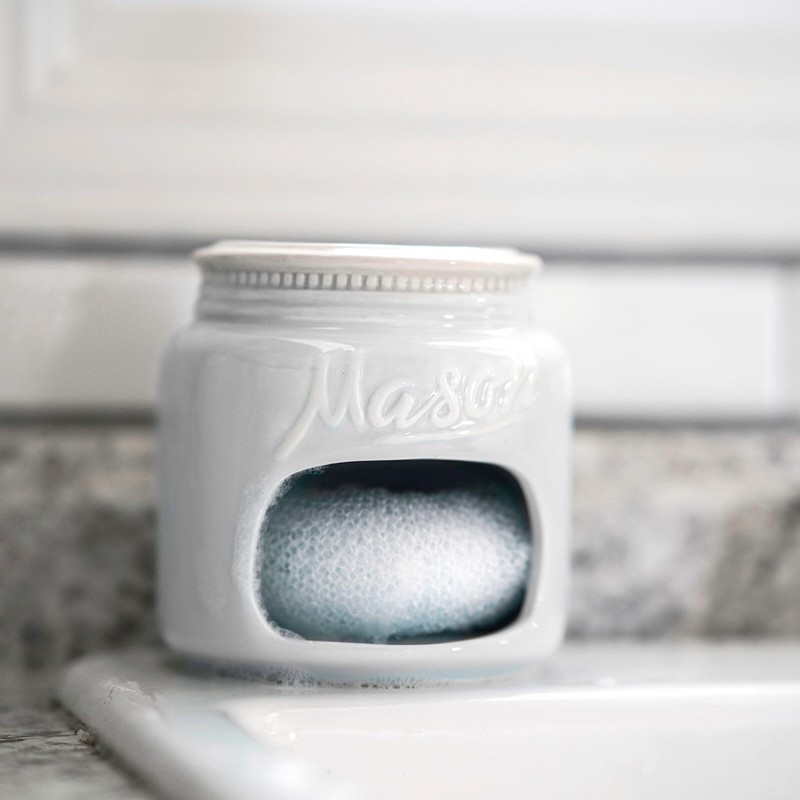 Farmhouse Canisters Sets for the Kitchen - Mason Jar Ceramic