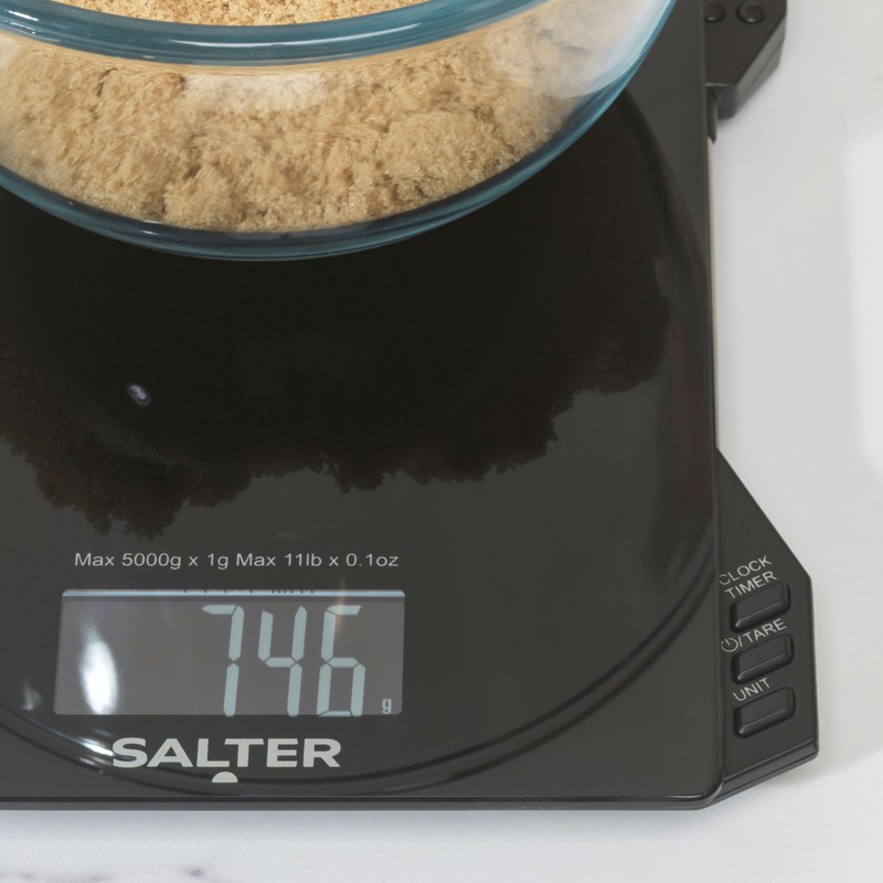 Salter Thermometer & Scale Set - Built-in Timer & Clock,