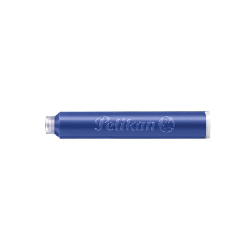 Pelikan 4001 TP/6 Ink Cartridges for Fountain Pens, Royal Blue,