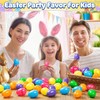 Jumlys 1000 PCS 2.4" Plastic Easter Eggs Bulk, Empty Easter