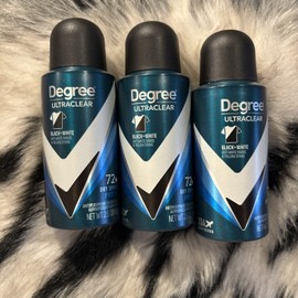 Fresh Degree UltraClear Black+White Fresh Antiperspirant Deodorant Dry Spray 2.5oz 3pk