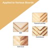 Utoolmart Straight Router Bits, 1/4-Inch Shank 1/4-Inch Cutting Dia Double