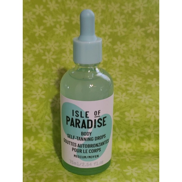 Isle Of Paradise Body Self-Tanning Drops Medium 2.54 oz NEW
