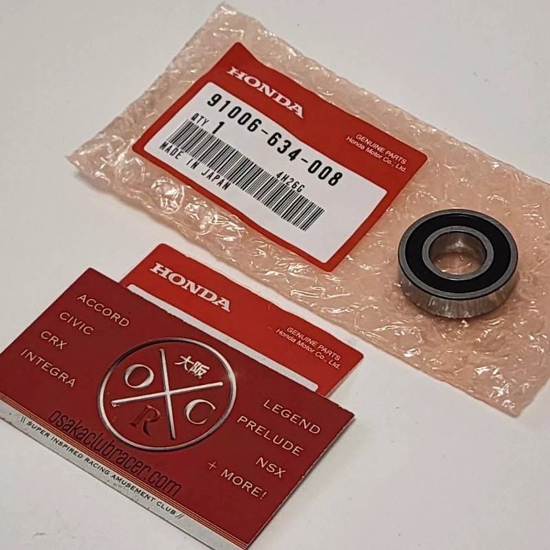 Honda Genuine OEM Honda Clutch Pilot Bearing 91006-634-008 New 88-91