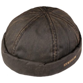 Stetson Old Cotton Winter Docker Hat Beanie (L (58-59 cm) - Brown)