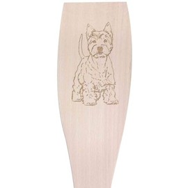 Large 'Proud Westie Dog' Wooden Cooking Spatula (SA00022645)