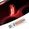 LED Car Interior Light, Touch Control USB Night Lamp, Retro