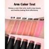 2Pcs Cream Blush Stick,Multi-Use Blush & Highlight Stick For Cheeks,