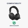 kwmobile Ear Pads Compatible with Jabra Evolve2 85 Earpads -
