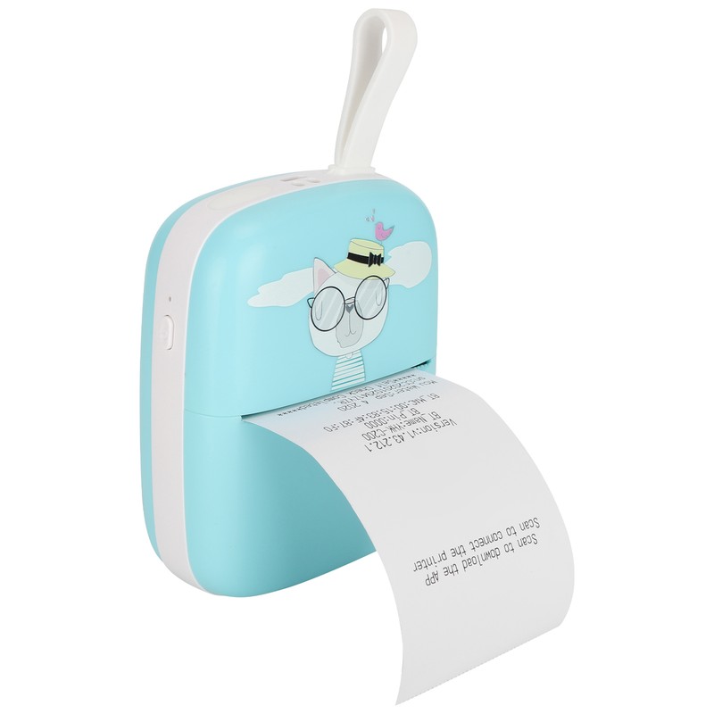 Mini Printer Hand Held Portable Pocket Student Wrong Question Photo