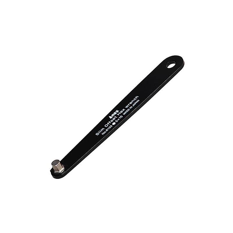 ANEX Hex Wrench, Slim Offset, Opposite Side 0.2 inches (5