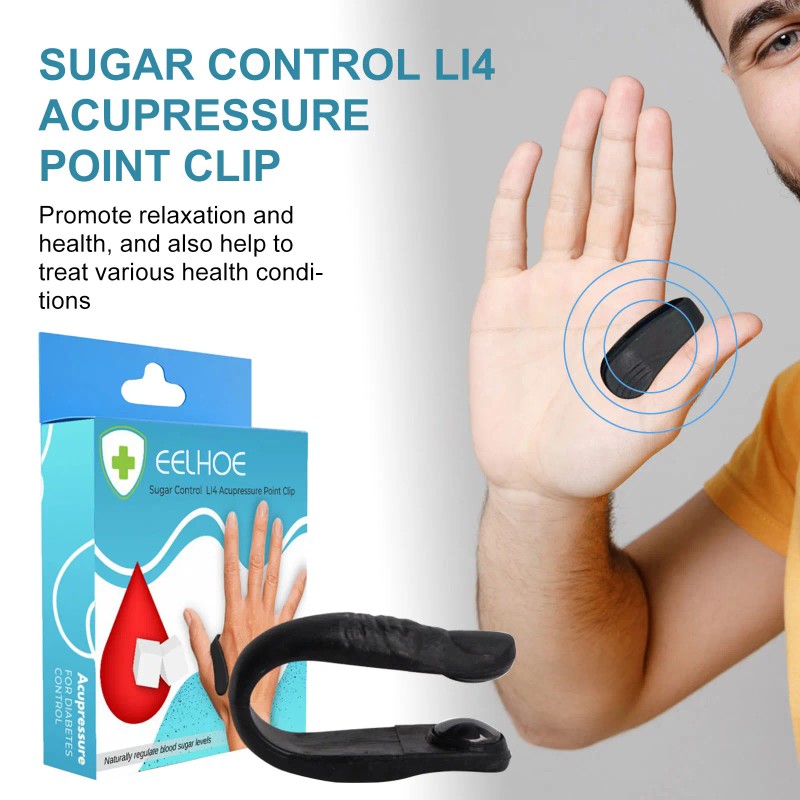 EELHOE Acupressure Point Clamp Li4 Tiger Mouth Massage for Body