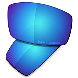 Saucer Premium Replacement Lenses for Oakley Canteen 2006 Sunglasses High Defense - Glacier Blue Polarized