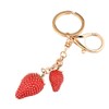 SUBTLE GAMES Cherry Bag Charms Lovely Fruits Shape Cute Handbags