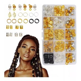 BOGENIANTE 200 Piezas De Abalorios Para Trenzas De Cabello, Accesorios