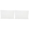 LABRIMP 2pcs Bathtub Shower PVC Shower Water Barrier Tool Install