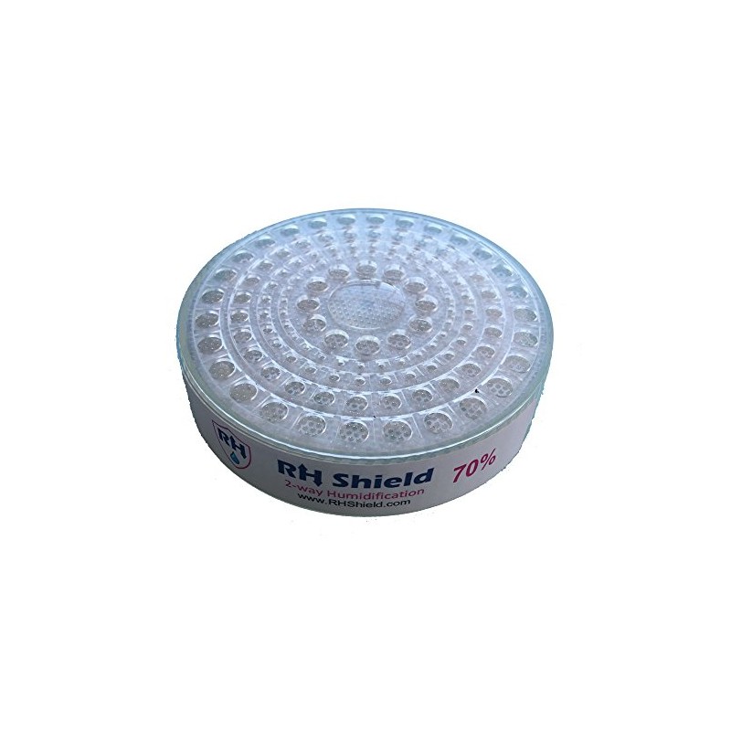 RHShield Cigar Humidity Beads 70% RH Round Humidifier for 150