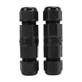 2Pcs Waterproof Aviation Connector 5 Pin 6 Pin 380V IP68 Waterproof Extension Cord Connector for Industrial Equipment