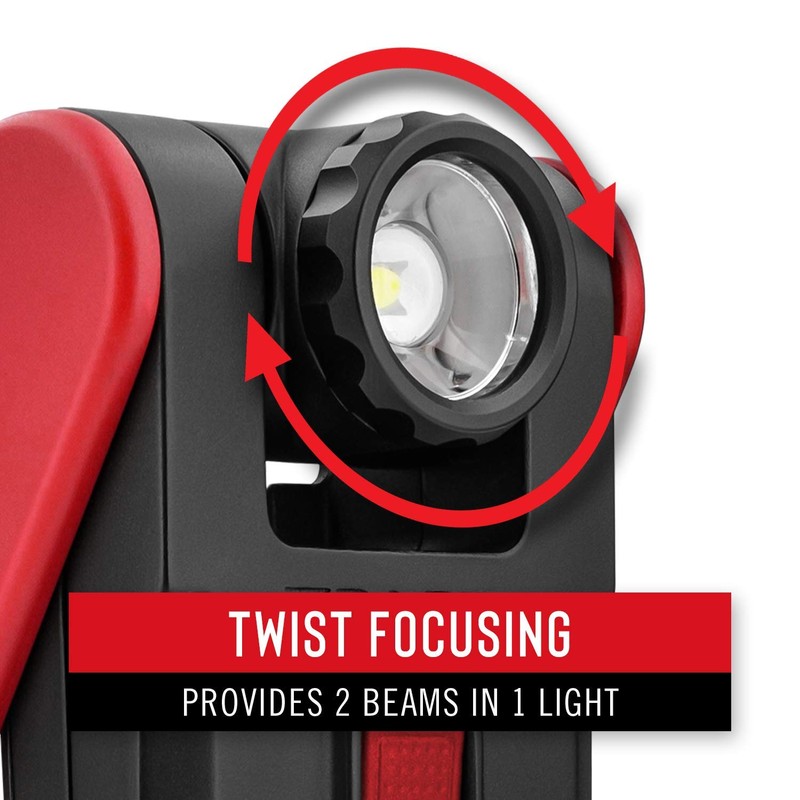 Coast PM200 500 Lumen ALKALINE-DUAL POWER LED Work Light with