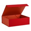 PLINJOY Extra Large Red Gift Box 16.5x14x5.5 Inches,Gift Boxs for