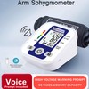 TradeProvider Blood Pressure Monitor Digital Upper Arm BP Machine with,