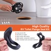 RV Toilet Seal and 3 Inch Socket RV Toilet Flange