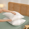 BESTOUCH 100% Washed Cotton Pillowcase for Hair and Skin Linen