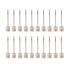 JIEHU 20 Pcs Ball Needle, Balls Pump Adaptor, Football Pump Adapter Needle for Basketball, Rugby, Volleyball
