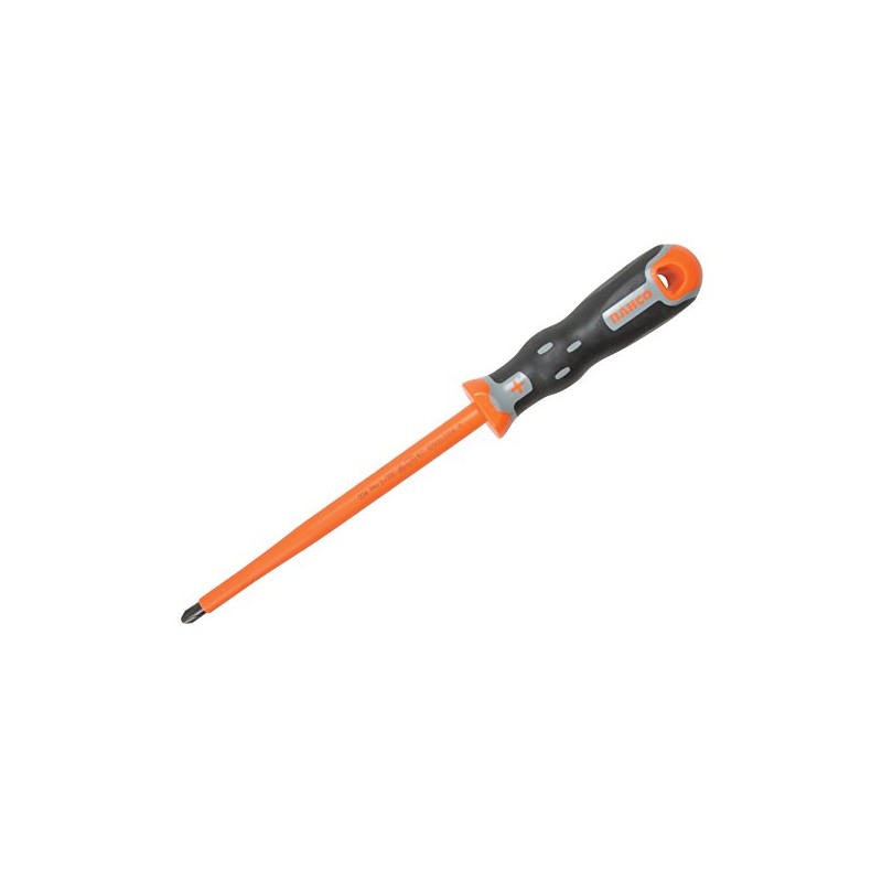 Bahco 34003200 Ph-3 Insulated Screwdriver, Black/Orange, 345 mm