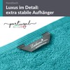 Lashuma Absorbent Terry Towelling Towel 50 x 100 cm Green