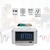 Bluetooth Speaker Player Radio Wireless Charging Digital Alarm Clock
