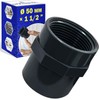 PVC Fitting 50 mm x 1 1/2 Inch with Internal