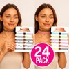 BodyJ4You 24PC Tattoo Choker Necklace for Women - 90s Choker