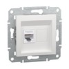 Schneider Electric Asfora EPH4770121D RJ45 Cat.6e Flush-Mounted 1-Way Network Socket