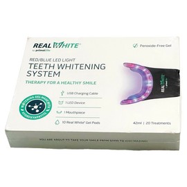 REAL WHITE PRIMAL LIFE ORGANICS REAL WHITE TEETH  WHITENING  SYSTEM NEW SEALED