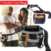Gardening Tools Belt 7-Pocket Portable Tool Waist Bag Belt Tool
