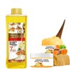 8.45 oz turmeric Massage oil and 3.4 oz turmeric Scrub