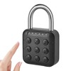 SPORWAY Combination Padlock: 6 Digit Padlock, Lock with Combination Code,