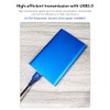 1TB USB3.0 Portable Hard Drive 2.5 Inch Metal External HDD