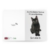 Humorous Black Cat Birthday Card - 'A Little Birdie Told