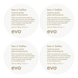 Evo Box O' Bollox Texture Paste 90g Quad Bundle